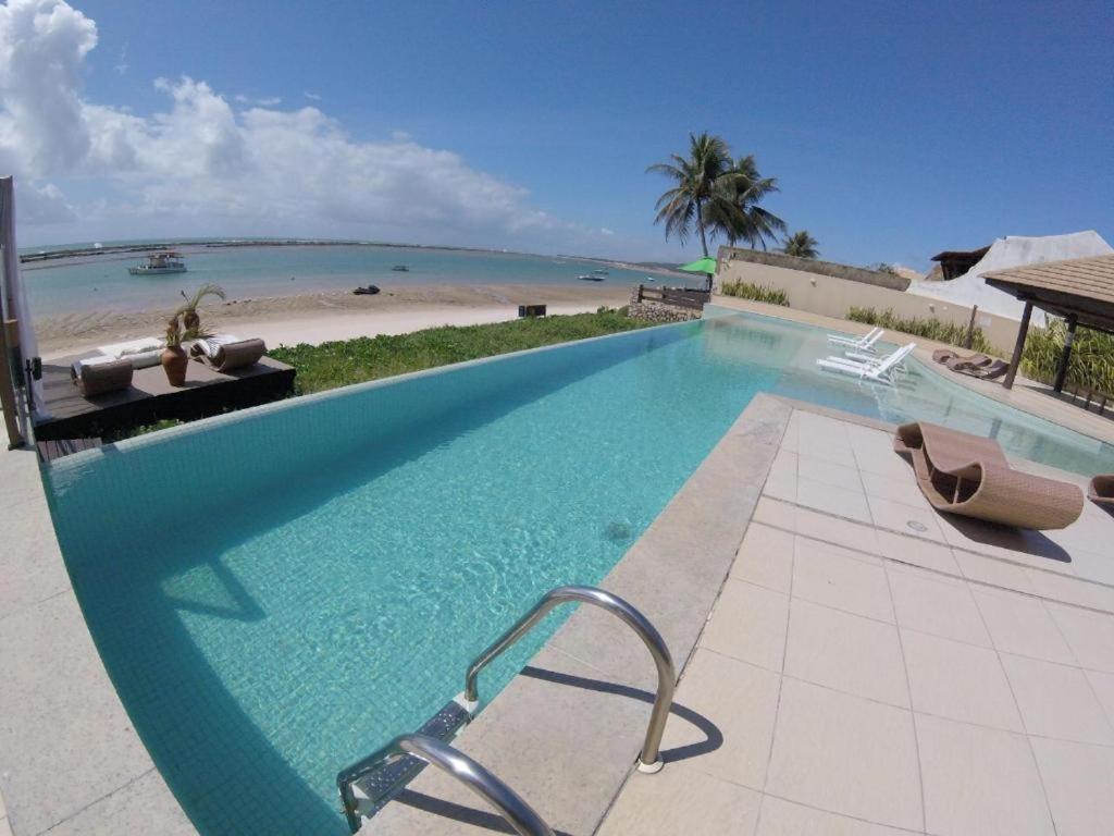 Barra Bali - Apartamento pé na areia na Barra de São Miguel Extérieur photo