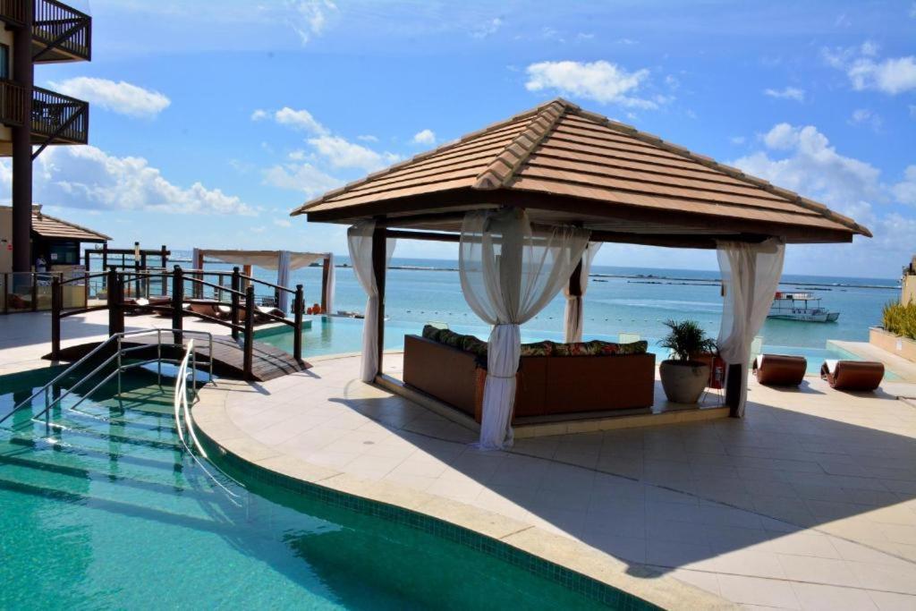 Barra Bali - Apartamento pé na areia na Barra de São Miguel Extérieur photo